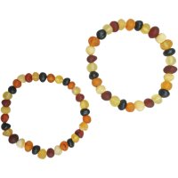 Armband "barock, matt", Bernstein