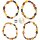 Armband "Böhnchen", Bernstein