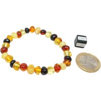 Armband "barock", Bernstein