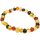 Armband "barock", Bernstein