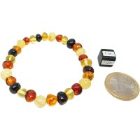 Armband "barock", Bernstein