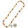 Kette "Böhnchen", Bernstein, ca. 45 cm