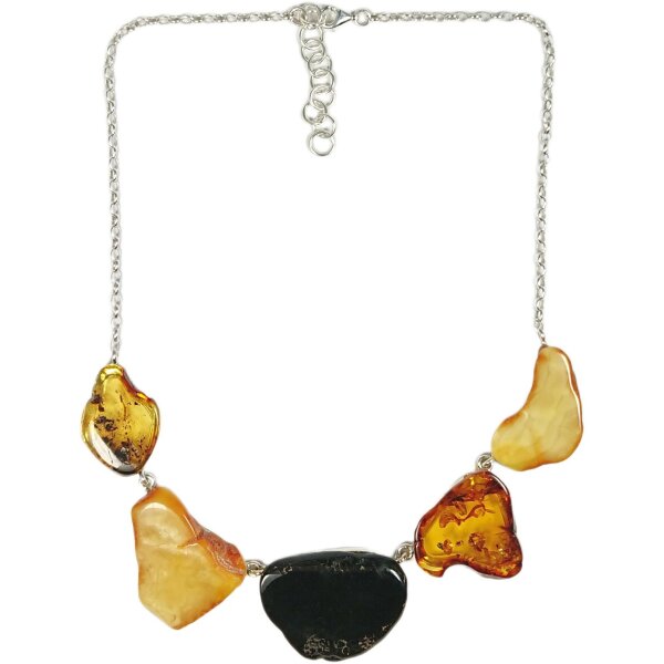 Collier, Bernstein, ES  ca. 45+5 cm