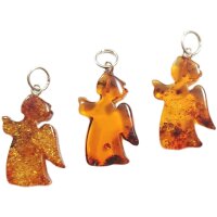 Schutzengel, Bernstein, ES inkl. "Sack & Pack"