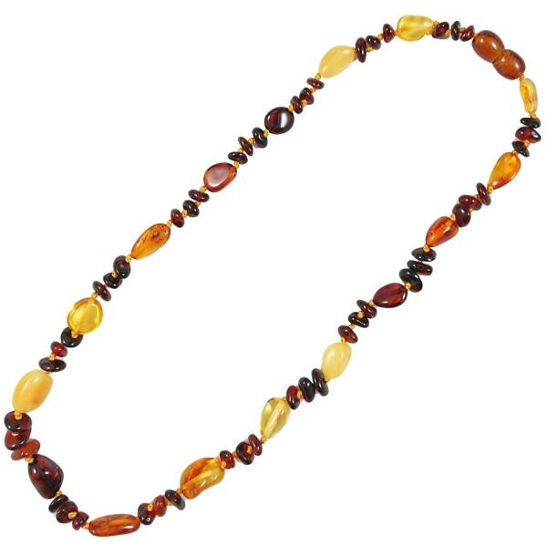 Kette, Bernstein, ca. 42 cm