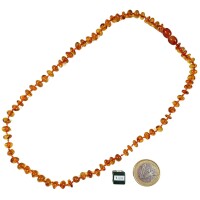 Kette, Bernstein, ca. 45 cm