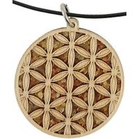 Anhänger "Blume des Lebens", ca. d 43 mm,...