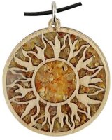 Anhänger "Sonne", ca. d 43 mm,...
