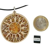 Anhänger "Sonne", ca. d 43 mm,...