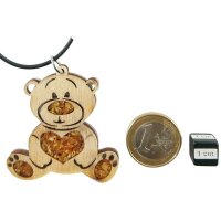 Anhänger "Teddybär", ca. d 43 mm,...