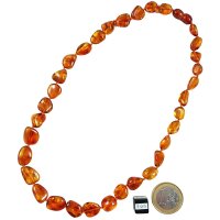 Kette, Bernstein, ca. 45 cm