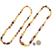 Kette, Bernstein, ca. 50 cm