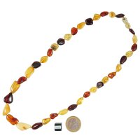 Kette, Bernstein, ca. 55 cm