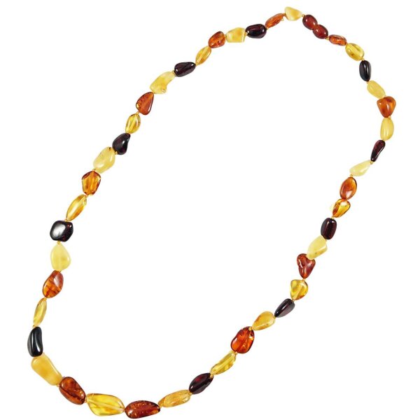 Kette, Bernstein, ca. 60-65 cm