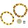 Armband,"Scheibchen/barock, bunt", Bernstein