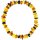 Armband,"Scheibchen/barock, bunt", Bernstein