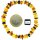 Armband,"Scheibchen/barock, bunt", Bernstein