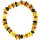 Armband,"Scheibchen/barock, bunt", Bernstein