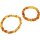 Armband,"Scheibchen/barock, einfärbig", Bernstein