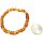 Armband,"Scheibchen/barock, einfärbig", Bernstein