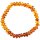 Armband,"Scheibchen/barock, einfärbig", Bernstein