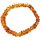 Armband,"Scheibchen/barock, einfärbig", Bernstein