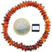 Armband,"Scheibchen/barock, einfärbig", Bernstein