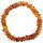 Armband,"Scheibchen/barock, einfärbig", Bernstein