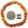 Armband,"Scheibchen/barock, einfärbig", Bernstein