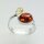 Ring "offen/58", Bernstein "cognac/lemon", ES