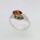 Ring "offen/56", Bernstein "cognac/grün", ES