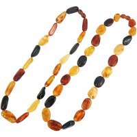 Kette, Bernstein, ca. 50 cm