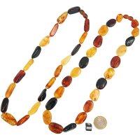 Kette, Bernstein, ca. 50 cm