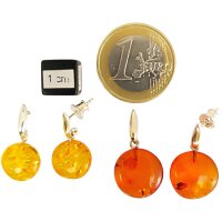 Gehänge "Scheibe", Bernstein, ES