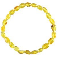 Armband "Böhnchen", Bernstein