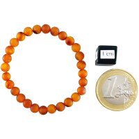 Armband, Bernstein, ca. d 5 mm, 13,5 cm
