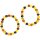 Armband "barock", Bernstein
