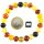 Armband "barock", Bernstein