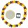 Armband,"Scheibchen/barock, bunt", Bernstein