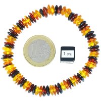 Armband,"Scheibchen/barock, bunt", Bernstein