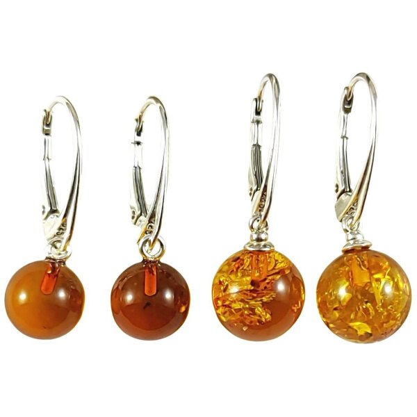 Gehänge "Kugel", Bernstein, ES