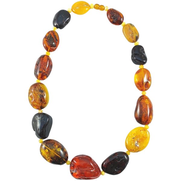 Kette, Bernstein, ca. 60 cm