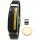 Armband, Bernstein "Mosaik" auf Leder