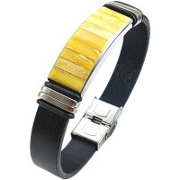 Armband, Bernstein "Mosaik ca. 4,1 x 1,6 cm"...